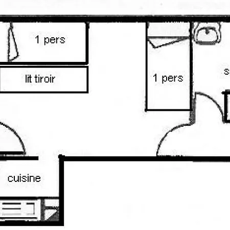 Résidence Les Hameaux I - 2/3 Pers - Les Hameaux 1 - 244h1 -plagne Villages Mae-1554 La Plagne